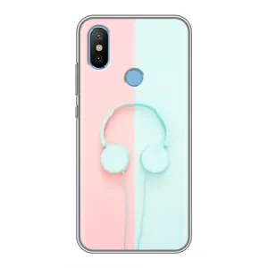 Дівчачий Чохол для Xiaomi Mi6X (Навушники)