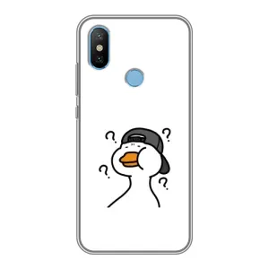 Бампер с принтом Мемы для Xiaomi Mi6X (Непонимание)