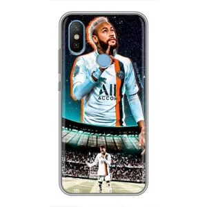 Силіконовий Чохол для Xiaomi Mi6X (Неймар ПСЖ)