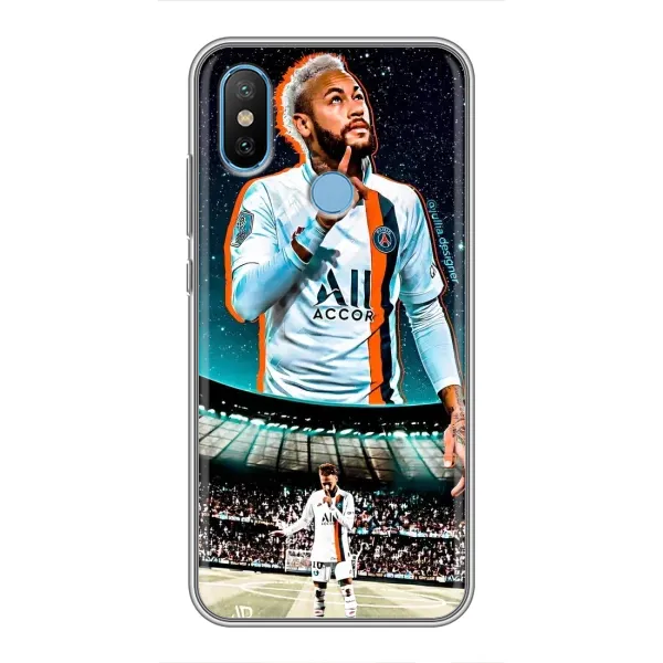 Чехол с рисунком «Неймар ПСЖ» для Xiaomi Mi6X Чехол с рисунком «Неймар ПСЖ» для Xiaomi Mi6X