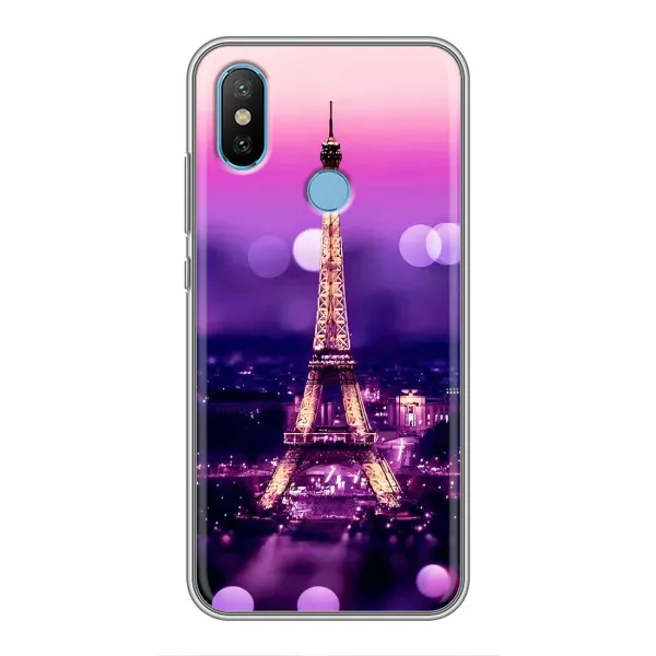 Чехол с рисунком «Париж башня» для Xiaomi Mi6X Чехол с рисунком «Париж башня» для Xiaomi Mi6X