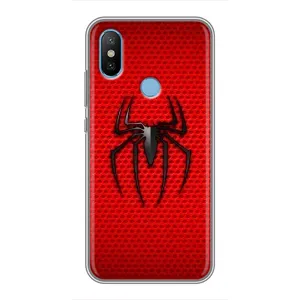 Чехол Супергерой Человека Паука на Xiaomi Mi6X (Паук марвел)