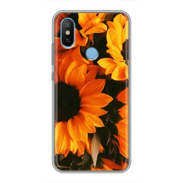 Чехол с рисунком «подсолнухи» для Xiaomi Mi6X Чехол с рисунком «подсолнухи» для Xiaomi Mi6X