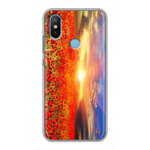 Чехол с рисунком «Поле тюльпанов» для Xiaomi Mi6X Чехол с рисунком «Поле тюльпанов» для Xiaomi Mi6X
