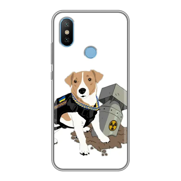 Чехол с рисунком «Пёс Патрон с ракетой» для Xiaomi Mi6X