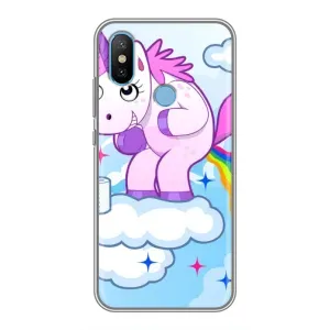 Чохол Unicorn на Xiaomi Mi6X (Веселка Єдиноріга)