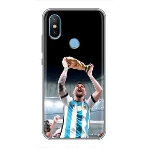 Чохли Лео Мессі Аргентина для Xiaomi Mi6X (Щасливий Мессі)
