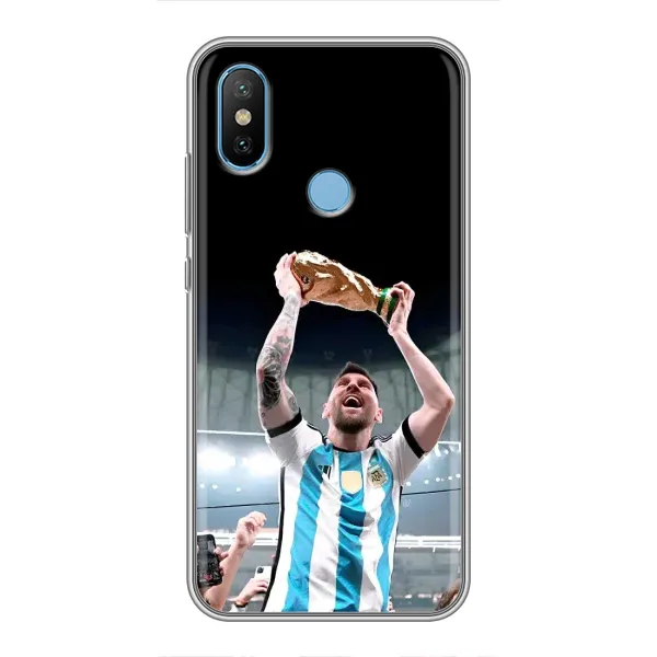 Чехол с рисунком «Счастливый Месси» для Xiaomi Mi6X