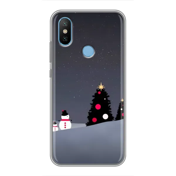 Чехол с рисунком «Снеговички» для Xiaomi Mi6X