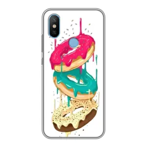 Чохол з зображенням смачної їжі для Xiaomi Mi6X (Соковиті пончики)