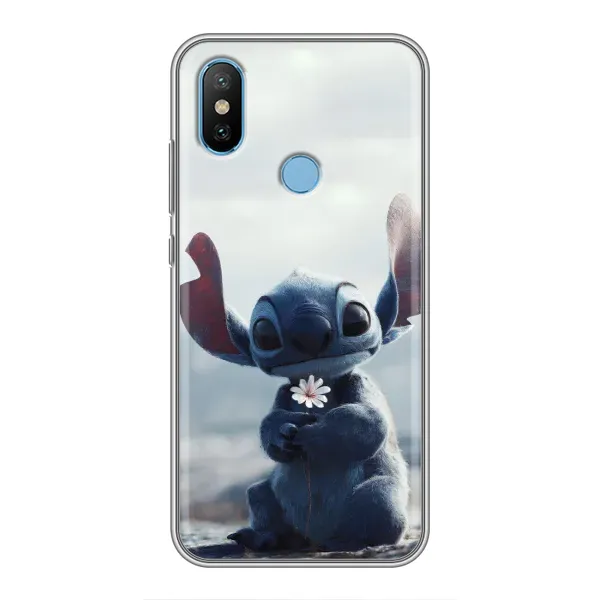 Чехол с рисунком «Стич с цветочком» для Xiaomi Mi6X Чехол с рисунком «Стич с цветочком» для Xiaomi Mi6X