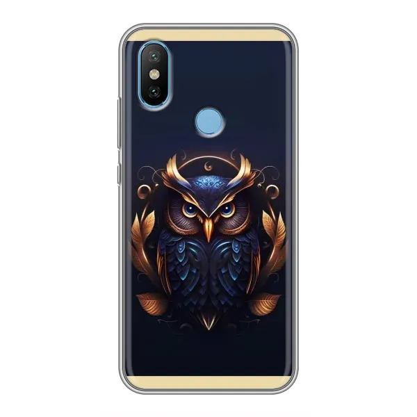 Чехол с рисунком «Стильная Сова» для Xiaomi Mi6X