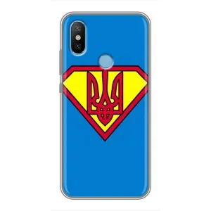 Чехол с картинкой (Патриотический ГЕРБ) на Xiaomi Mi6X (Super - Герб)