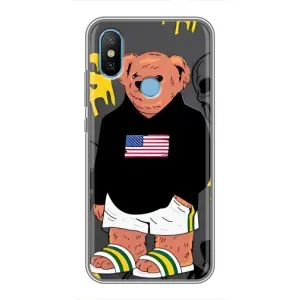 Чохли Мішка Тедді для Сяомі Мі6Х (Teddy USA)