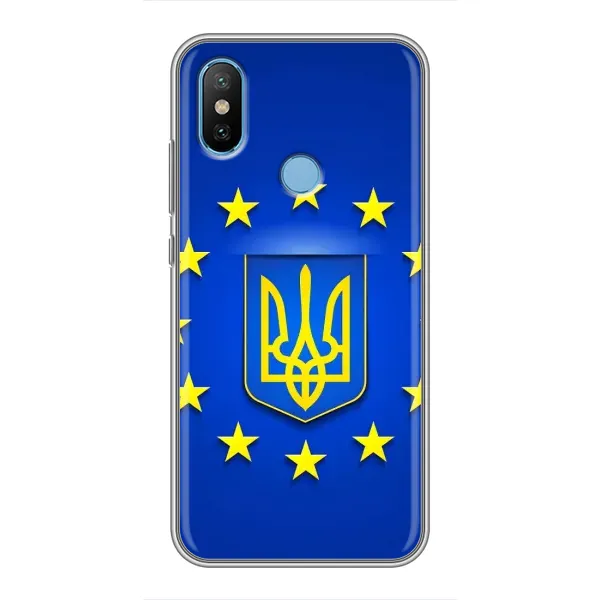Чехол с рисунком «Украина это Европа» для Xiaomi Mi6X Чехол с рисунком «Украина это Европа» для Xiaomi Mi6X