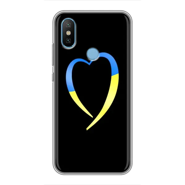 Чехол с рисунком «Украинское сердце» для Xiaomi Mi6X Чехол с рисунком «Украинское сердце» для Xiaomi Mi6X