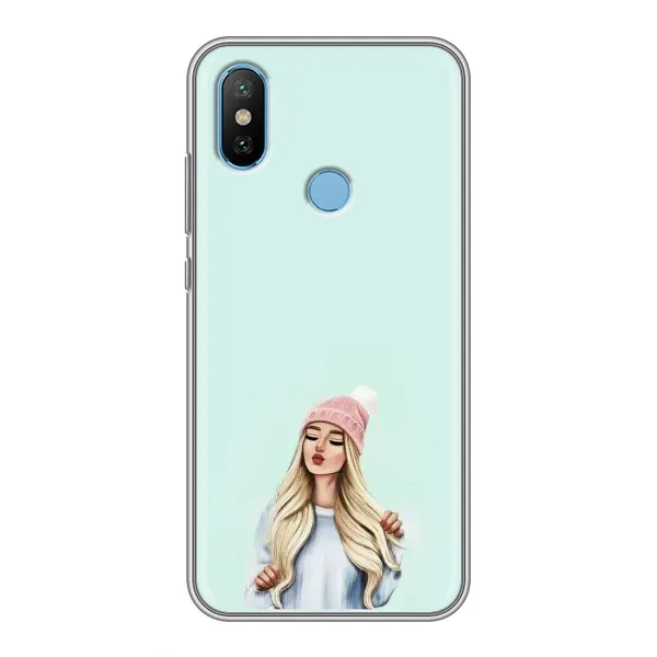 Чехол с рисунком «В шапке» для Xiaomi Mi6X