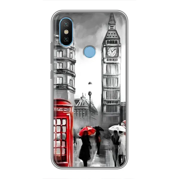 Чехол с рисунком «Вид на Биг Бен» для Xiaomi Mi6X