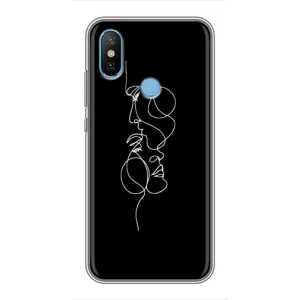 Силиконовые Чехлы Любимому человеку для Xiaomi Mi6X (Влюбленная пара)
