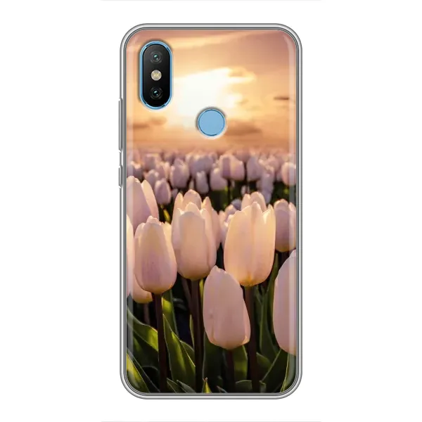 Чехол с рисунком «Закат с цветами» для Xiaomi Mi6X Чехол с рисунком «Закат с цветами» для Xiaomi Mi6X