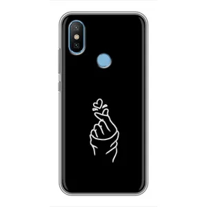 Чехлы (Знак сердечка) на Xiaomi Mi6X (Знак Сердечка)
