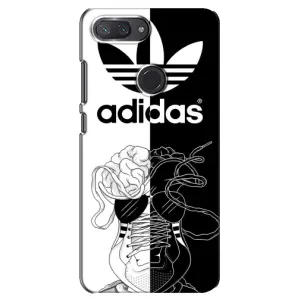 Чохол с стилі "Адідас" для Сяомі Мі 8 Лайт (Adidas шнурки)