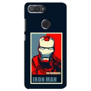 Чехол Супергерой Железный человек на Xiaomi Mi 8 Lite (Art Iron man)