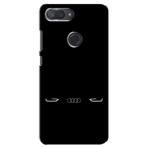Силіконовий бампер з картинкою машини на Xiaomi Mi 8 Lite (Сілует Audi)