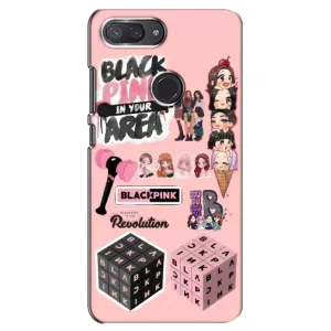 Чохли з картинкою для Xiaomi Mi 8 Lite (BLACK PINK колаж)