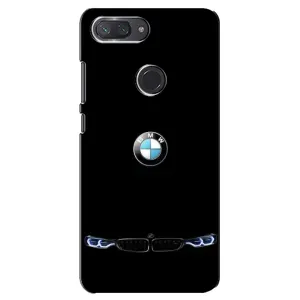 Силіконовий бампер з картинкою машини на Xiaomi Mi 8 Lite (Чорний BMW)