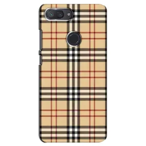 Чехол с рисунком «Burberry стиль» для Xiaomi Mi 8 Lite