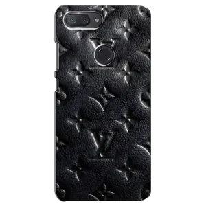 Текстурний Чохол Louis Vuitton для Сяомі Мі 8 Лайт (Чорний ЛВ)