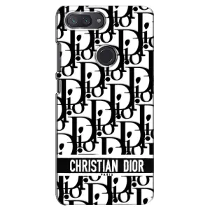 Чехол (Dior, Prada, YSL, Chanel) для Xiaomi Mi 8 Lite (Christian Dior)