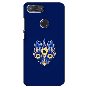 Чехол Укр Символика для Xiaomi Mi 8 Lite (Цветущий Герб)