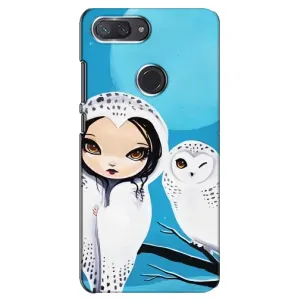 Чехлы с принтом СОВЫ для Xiaomi Mi 8 Lite (Девочка Сова)