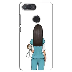Силиконовый бампер (Работники) на Xiaomi Mi 8 Lite (Доктор)