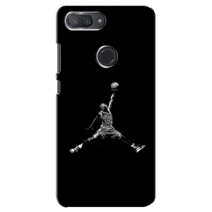 Силіконовый Чохол Nike Air Jordan на Сяомі Мі 8 Лайт (Джордан)