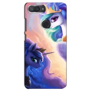 Чехол Unicorn на Xiaomi Mi 8 Lite (Единорожки на тучках)