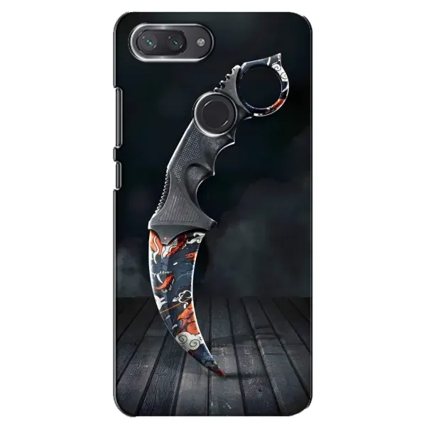 Чехол с рисунком «Кинжал КС ГО» для Xiaomi Mi 8 Lite Чехол с рисунком «Кинжал КС ГО» для Xiaomi Mi 8 Lite