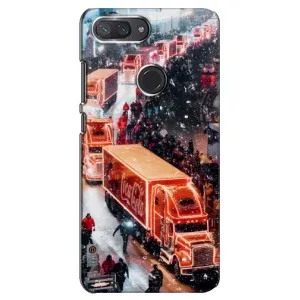 Чехлы на Новый Год Xiaomi Mi 8 Lite (Кока Кола)