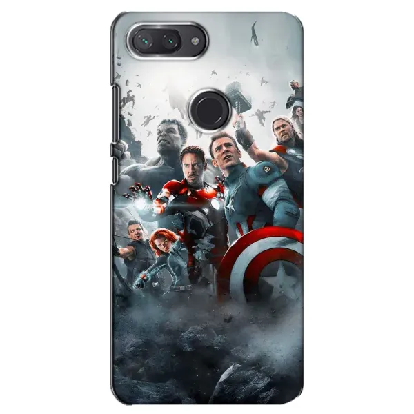 Чехол с рисунком «Команда марвел» для Xiaomi Mi 8 Lite
