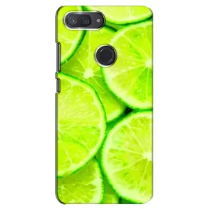 Чехол с изображением вкусной еды для Xiaomi Mi 8 Lite (Лайм)