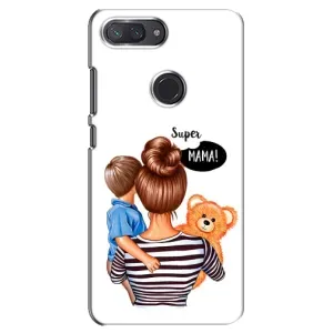 Чехлы для МАМЫ на Xiaomi Mi 8 Lite (Мама и сын)