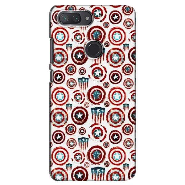 Чехол с рисунком «Марвел щиты» для Xiaomi Mi 8 Lite Чехол с рисунком «Марвел щиты» для Xiaomi Mi 8 Lite