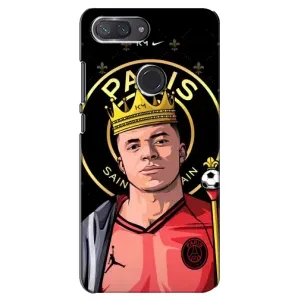 Чехол (TPU) с Футболистом на Xiaomi Mi 8 Lite (Mbappe King)