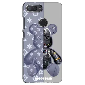 Силіконовий чохол для Xiaomi Mi 8 Lite (Ведмідь Louis Vuitton)