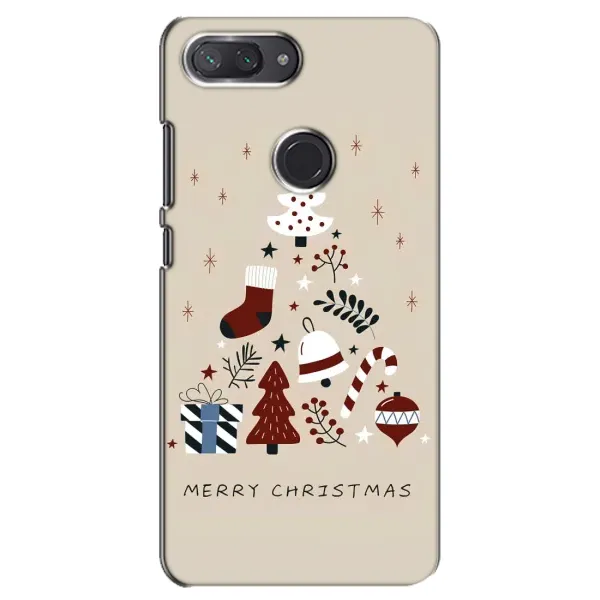 Чехол с рисунком «Merry Christmas» для Xiaomi Mi 8 Lite Чехол с рисунком «Merry Christmas» для Xiaomi Mi 8 Lite