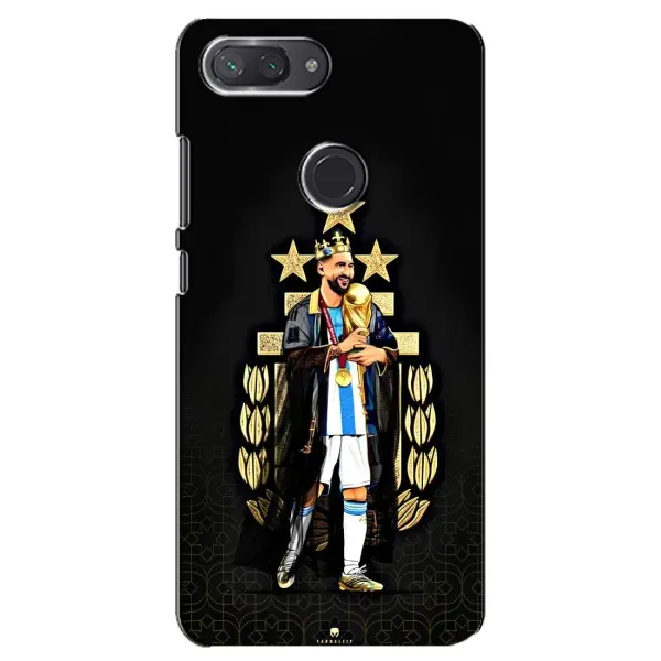 Чехол с рисунком «Месси король» для Xiaomi Mi 8 Lite
