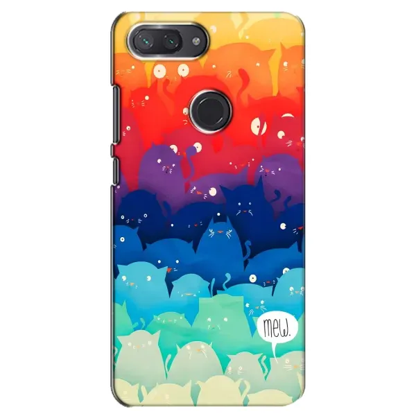 Чехол с рисунком «Mew» для Xiaomi Mi 8 Lite