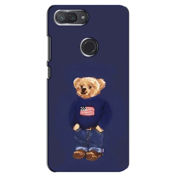 Чехол с рисунком «Мишка USA» для Xiaomi Mi 8 Lite